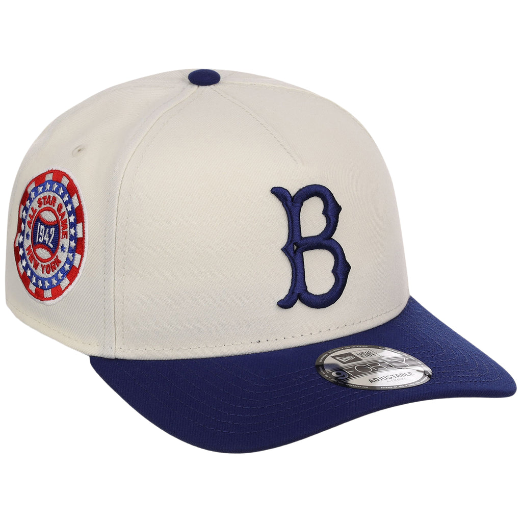 Brooklyn Dodgers MLB Chrome OTC New Era 9FORTY A-Frame
