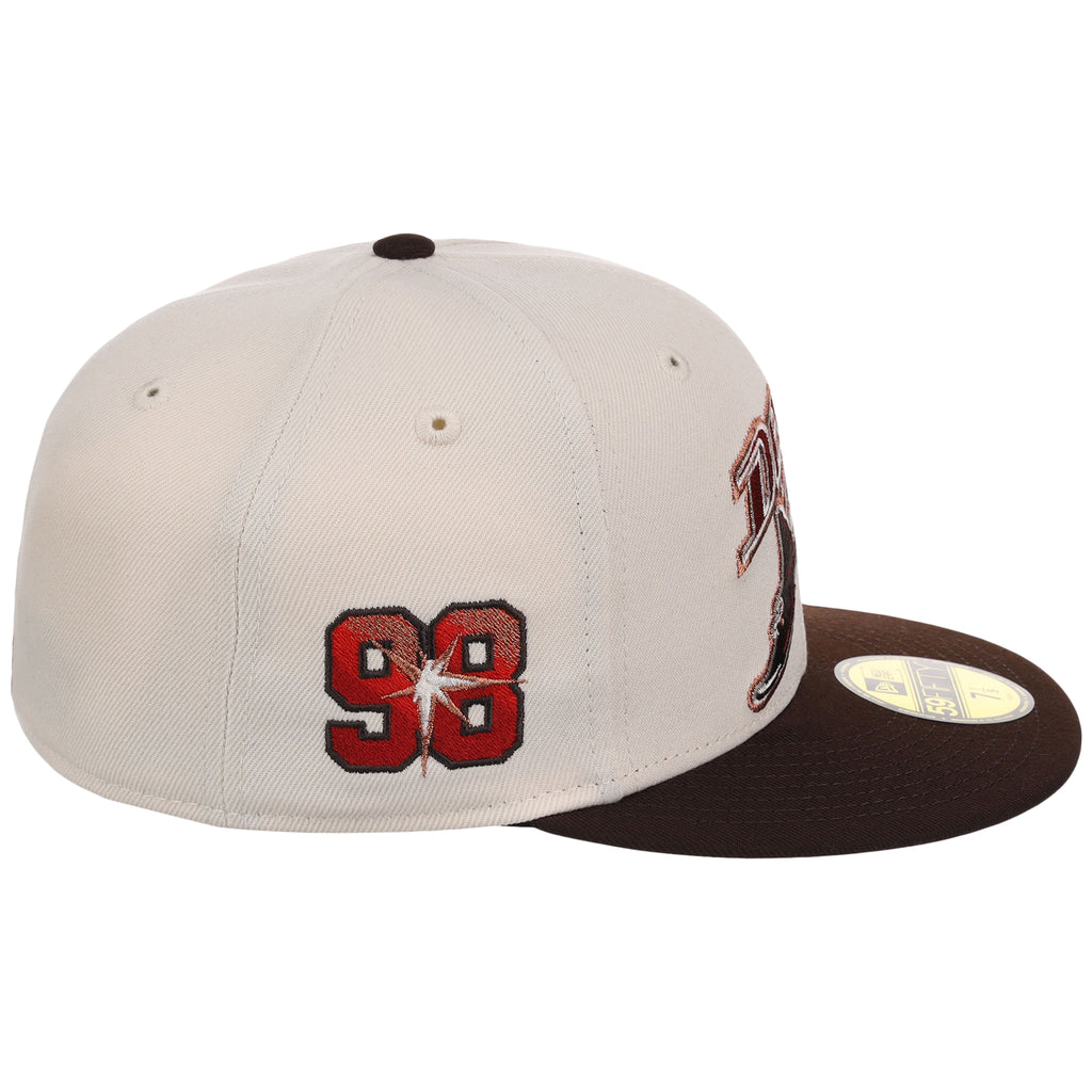 Tampa Bay Rays MLB Burnished Clay New Era 59FIFTY