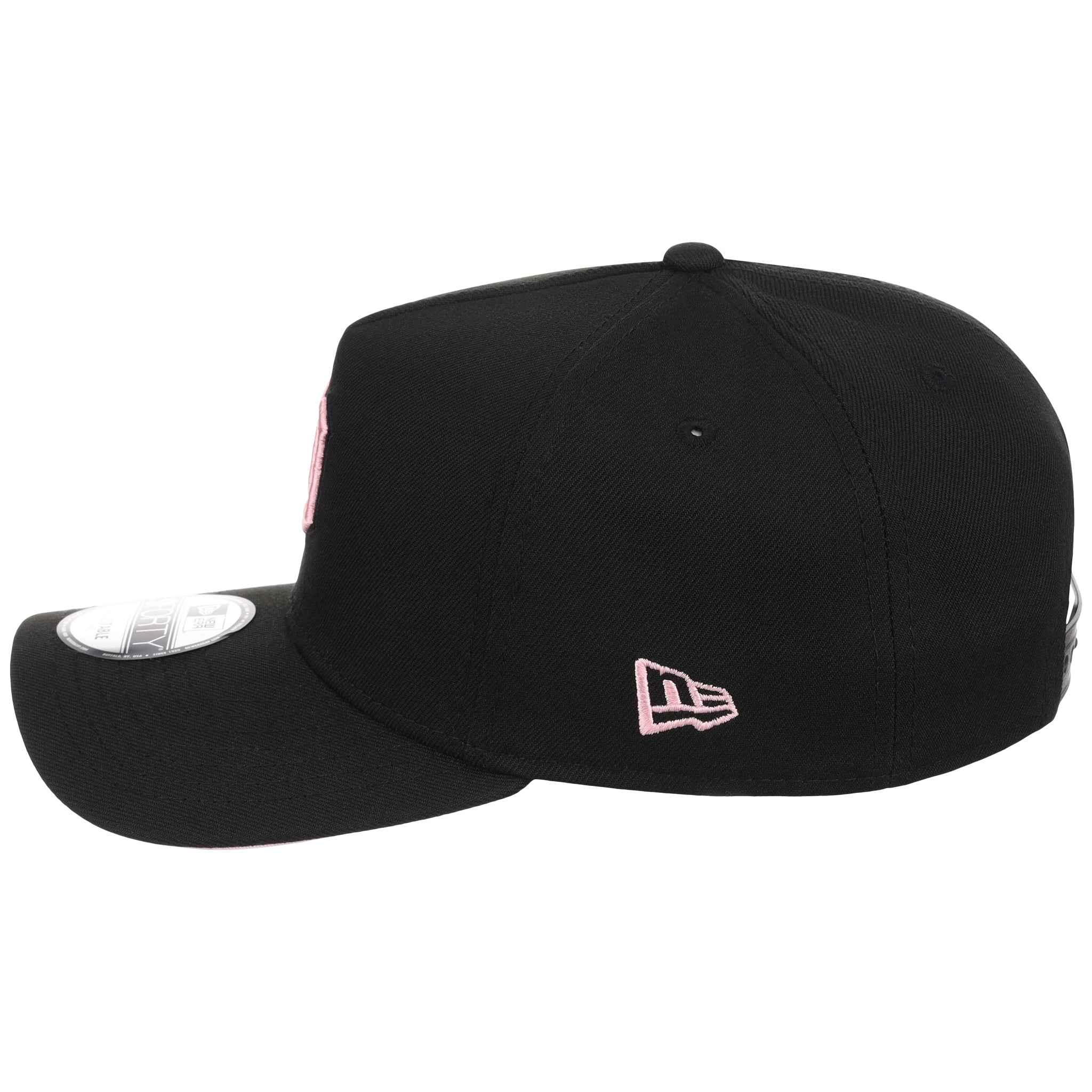 Detroit Tigers MLB Black x Pink FASHION CORE New Era 9FORTY A-Frame
