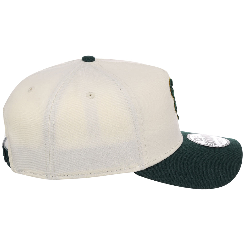 Chicago White Sox MLB Chrome x Dark Green FASHION CORE New Era 9FORTY A-Frame