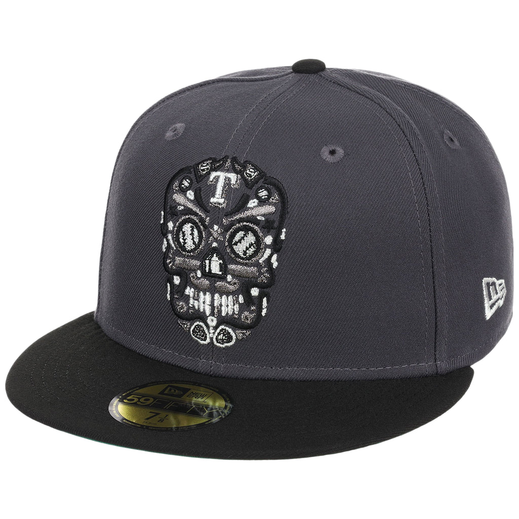 Texas Rangers Dallas Crown the City New Era 59FIFTY (Graphite/Black) – 4