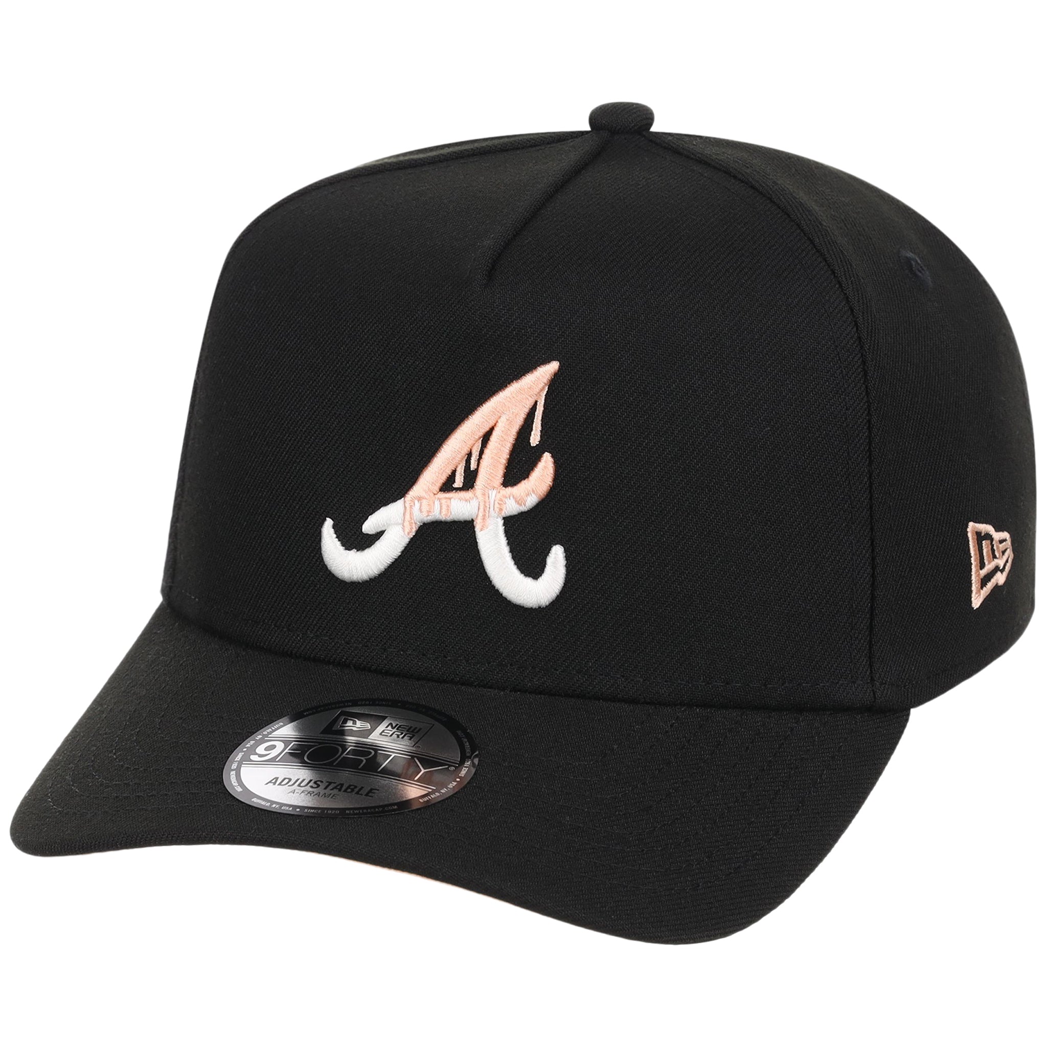 Atlanta Braves Peach Drip Atlanta Crown the City New Era 9FORTY