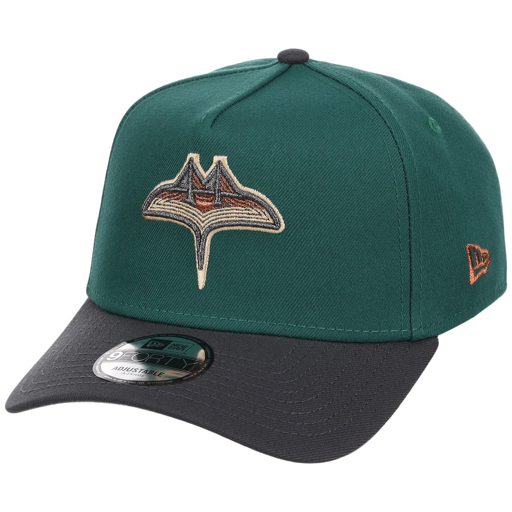 Tampa Bay Rays MLB Emerald Graphite New Era 9FORTY