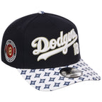 Los Angeles Dodgers Pacific Canvas New Era 9FORTY (Dark Royal/Multi)