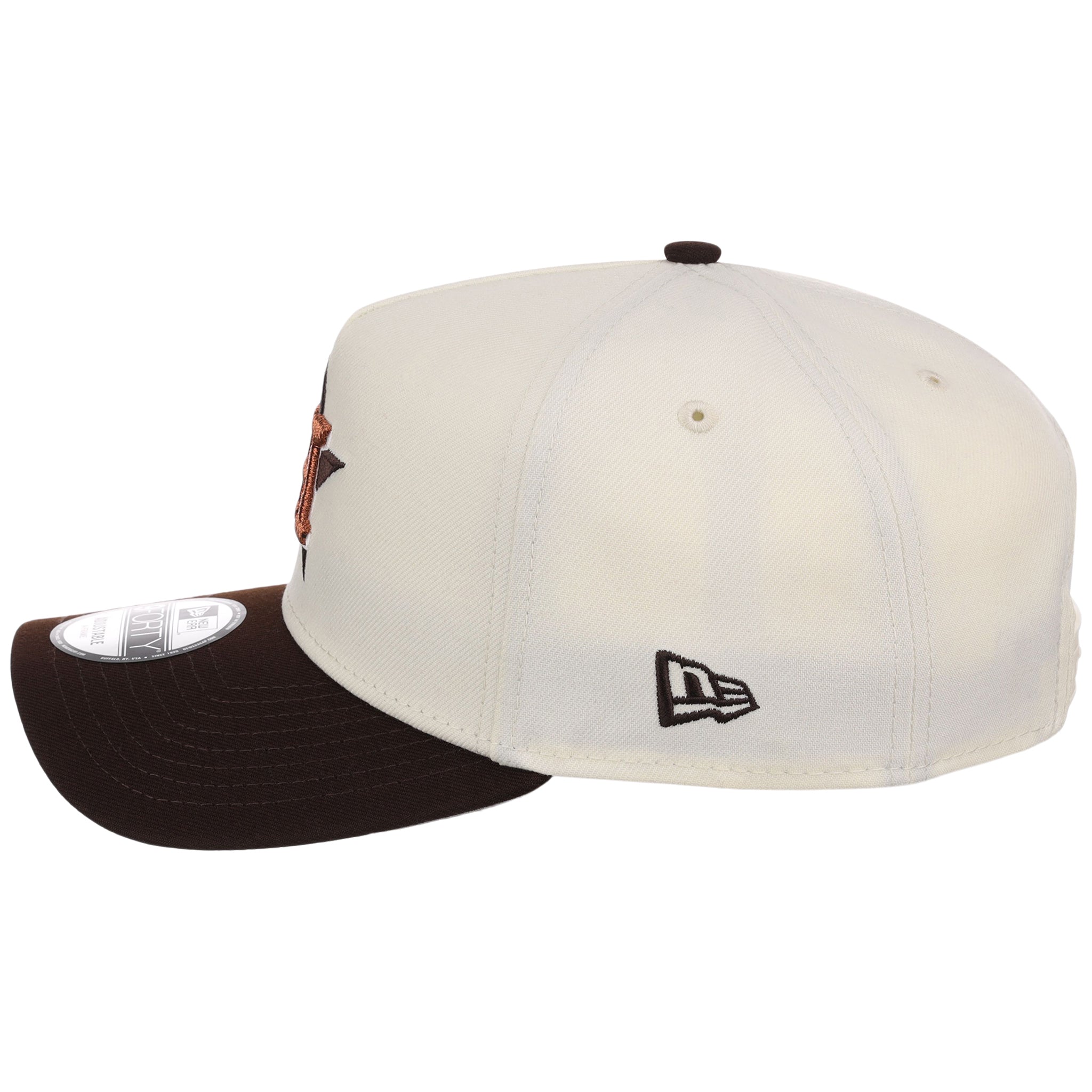 Houston Astros MLB Chrome x Burnt Wood FASHION CORE New Era 9FORTY A-Frame