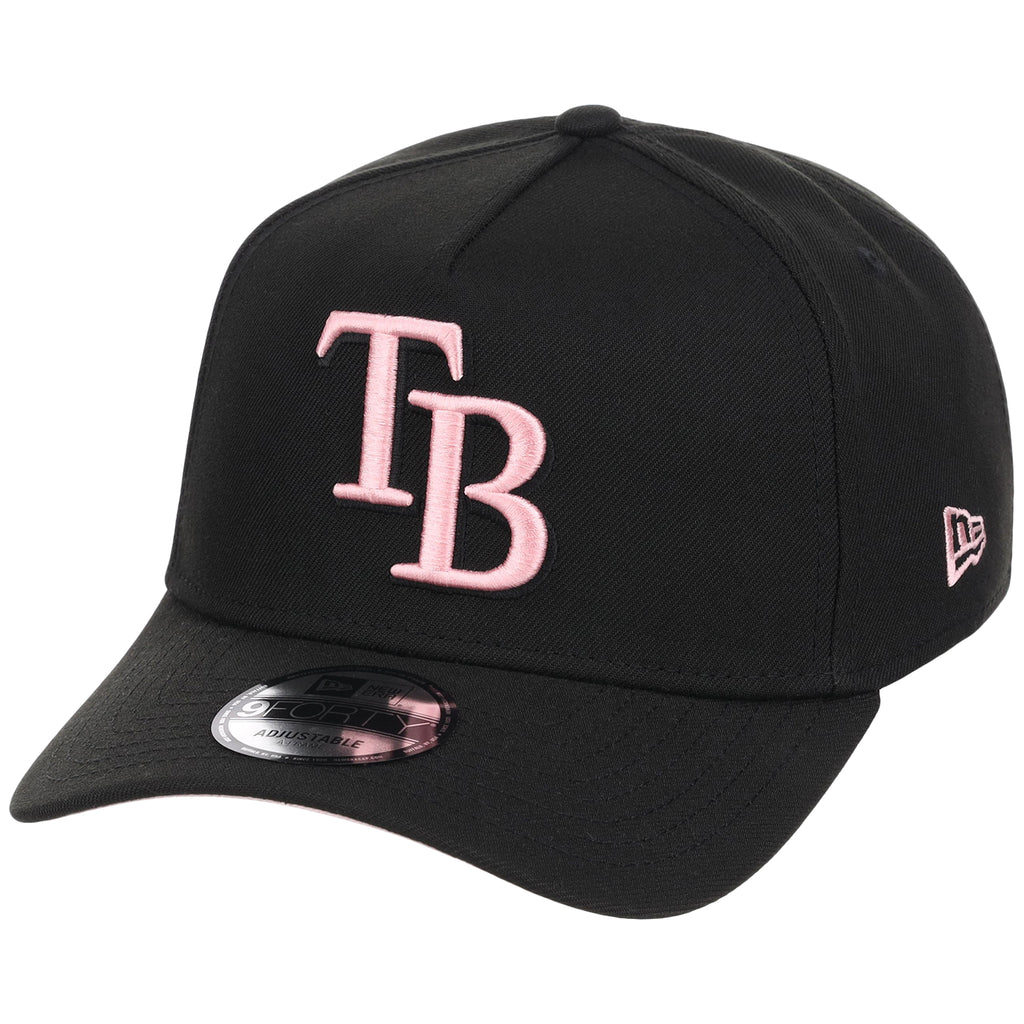 Tampa Bay Rays MLB Black x Pink FASHION CORE New Era 9FORTY A-Frame
