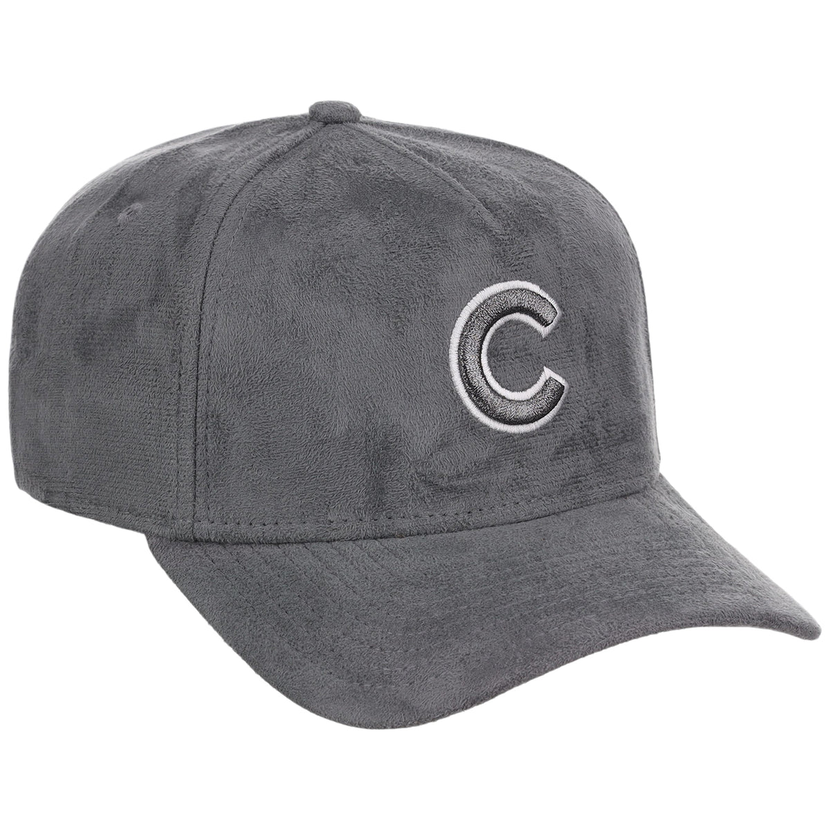 Chicago Cubs MLB Gray x Suede FASHION CORE New Era 9FORTY A-Frame