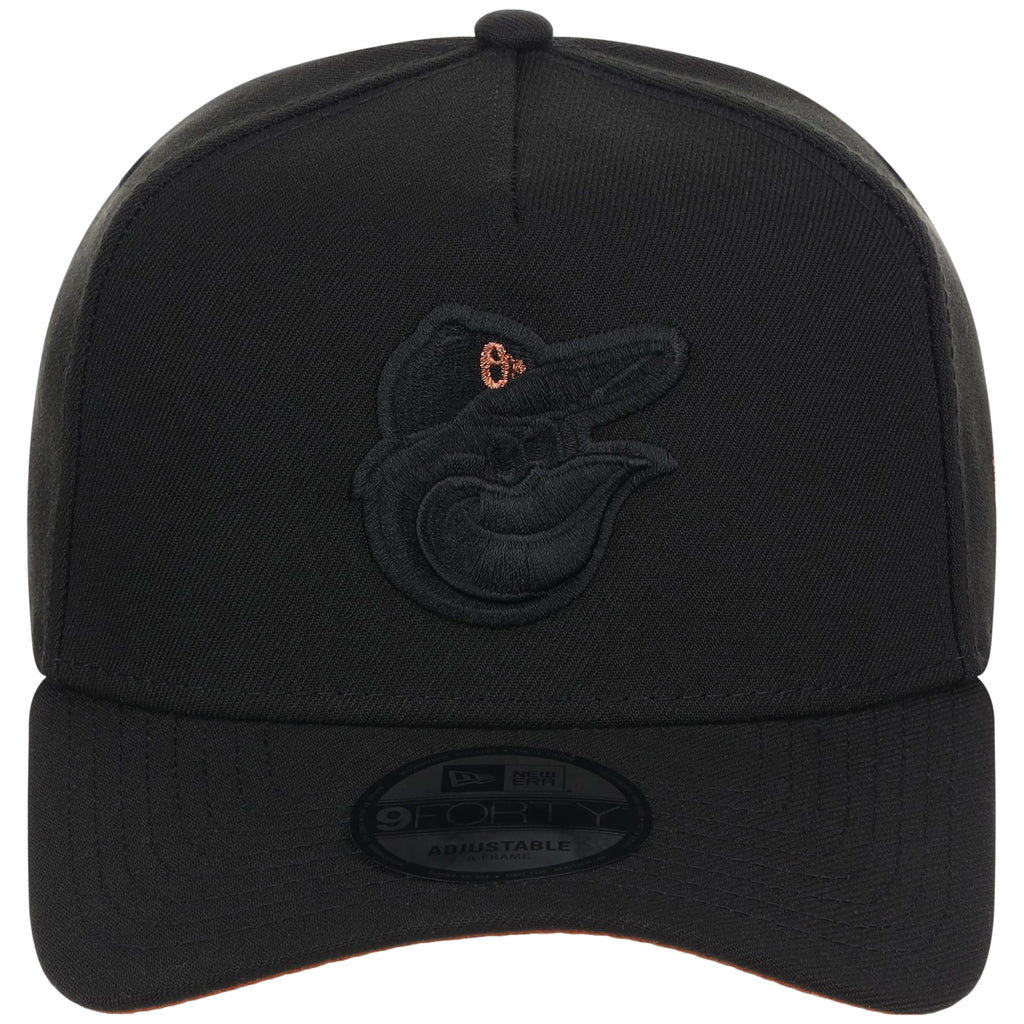 Baltimore Orioles MLB Black x Rust FASHION CORE New Era 9FORTY A-Frame