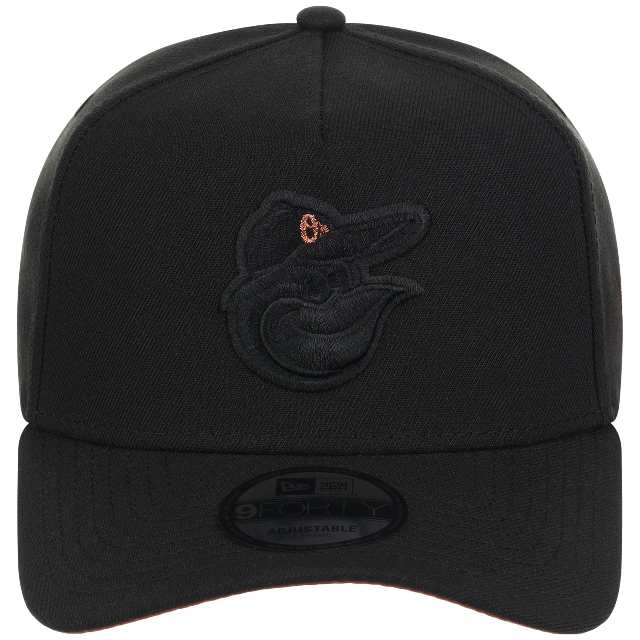 Baltimore Orioles MLB Black x Rust FASHION CORE New Era 9FORTY A-Frame