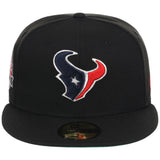 Houston Texans NFL Black Dome New Era 59FIFTY