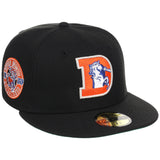 Denver Broncos NFL Black Dome New Era 59FIFTY