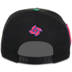 Puerto Rico Crown the Country New Era 9FORTY (Black/Floral)