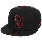Milwaukee Brewers MLB Midnight Massacre New Era 59FIFTY