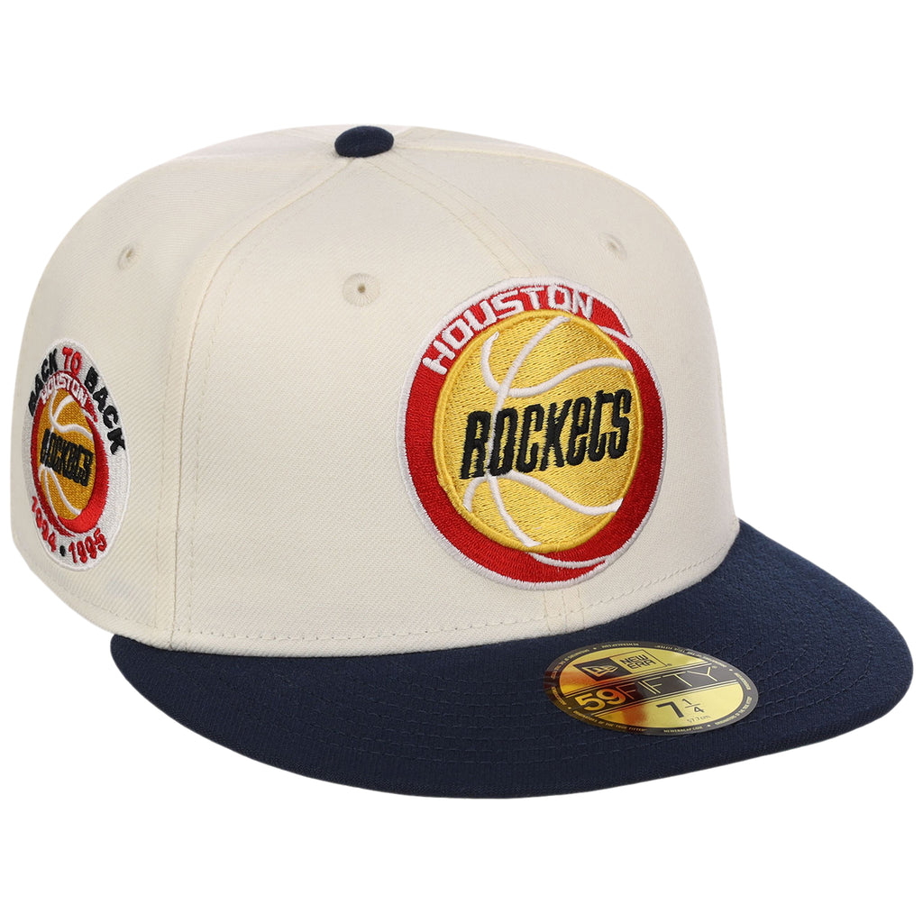 Houston Rockets NBA Chrome OTC New Era 59FIFTY (Chrome/Navy)