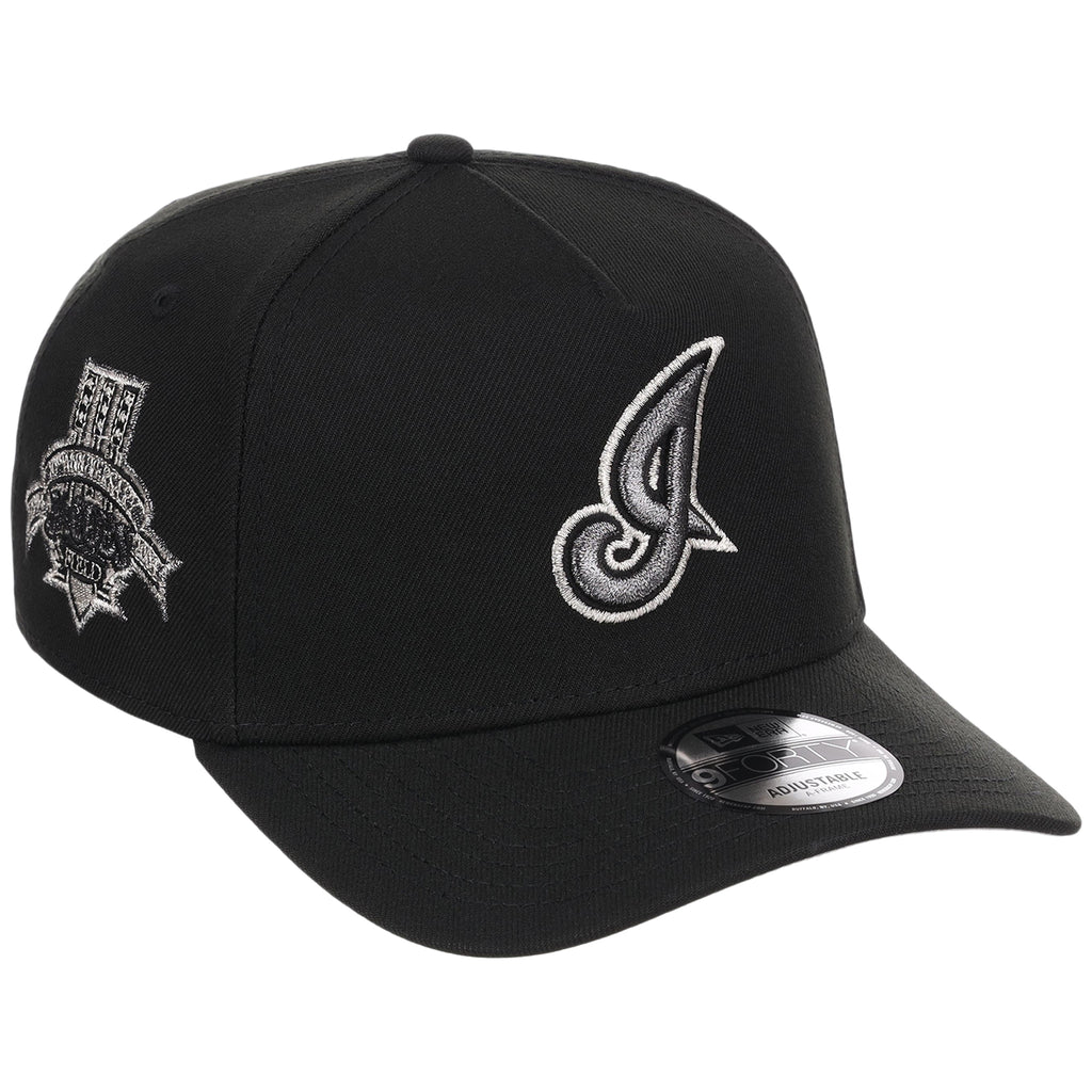 Cleveland Indians MLB Liquid Titanium New Era 9FORTY A-Frame