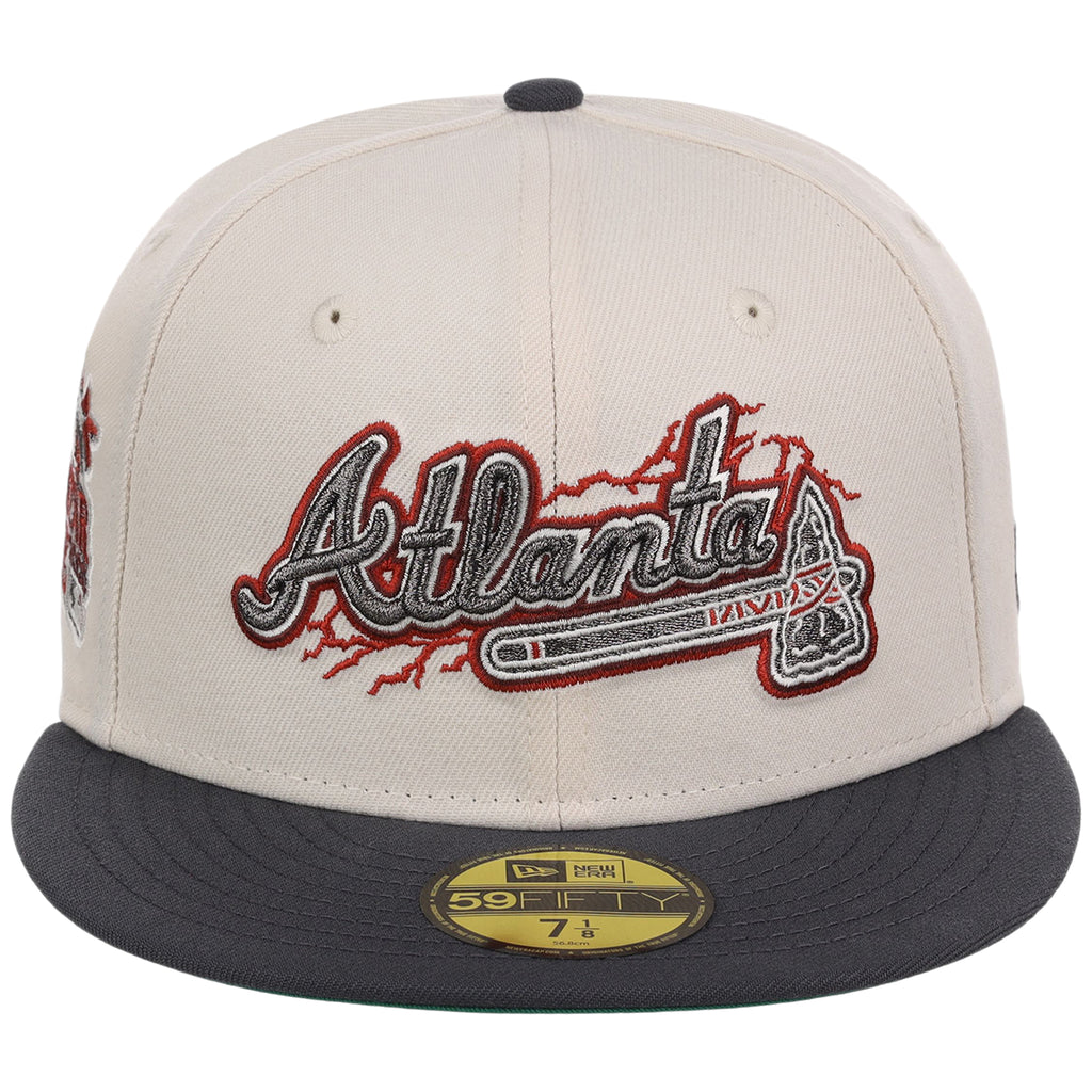 Atlanta Braves MLB Cream x Graphite New Era 59FIFTY – 5