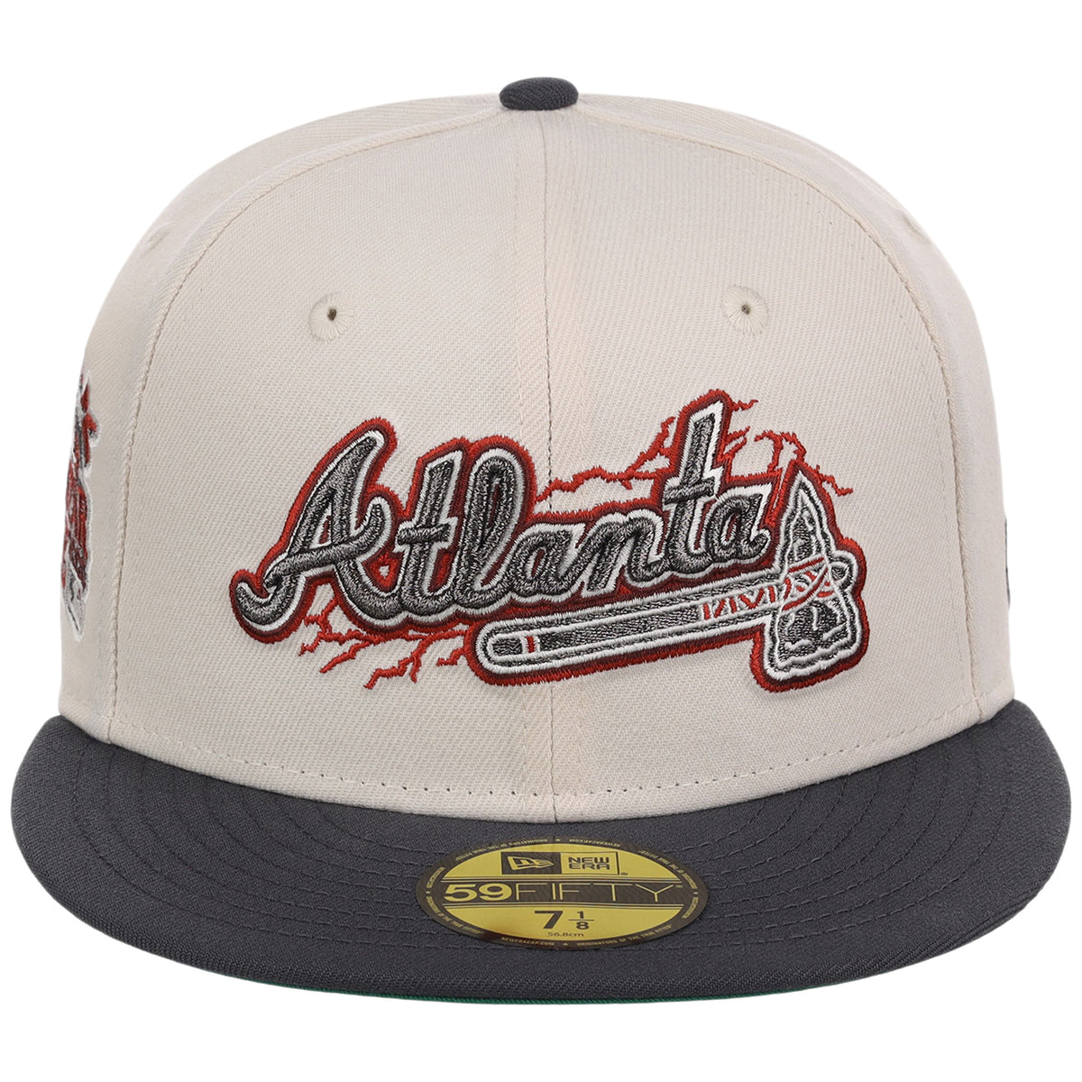 Atlanta Braves MLB Cream x Graphite New Era 59FIFTY – 5