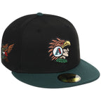 Arizona Diamondbacks Phoenix Crown the City New Era 59FIFTY (Black/Dark Green)