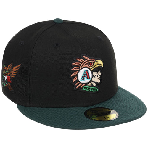 Arizona Diamondbacks Phoenix Crown the City New Era 59FIFTY (Black/Dark Green)