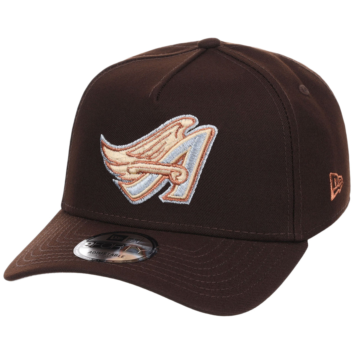 Anaheim Angels MLB Frosted Bark New Era 9FORTY A-Frame