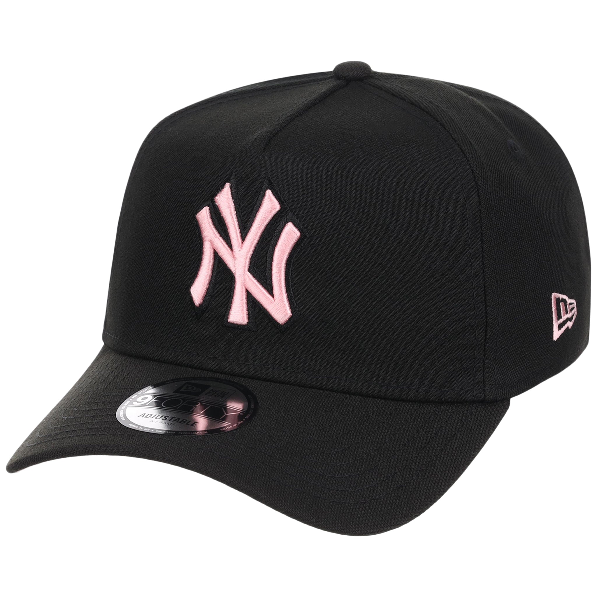 New York Yankees MLB Black x Pink FASHION CORE New Era 9FORTY A-Frame