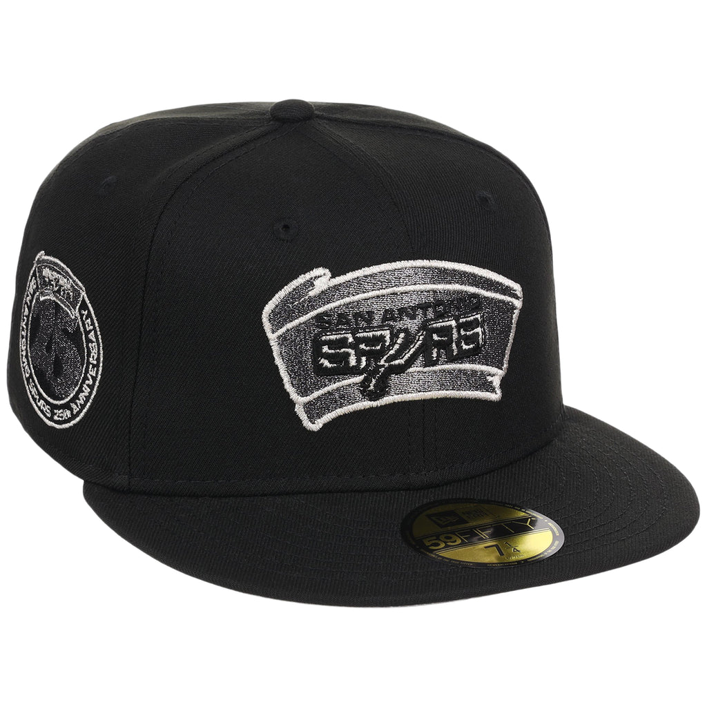 San Antonio Spurs NBA Liquid Titanium New Era 59FIFTY