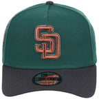 San Diego Padres MLB Emerald Graphite New Era 9FORTY