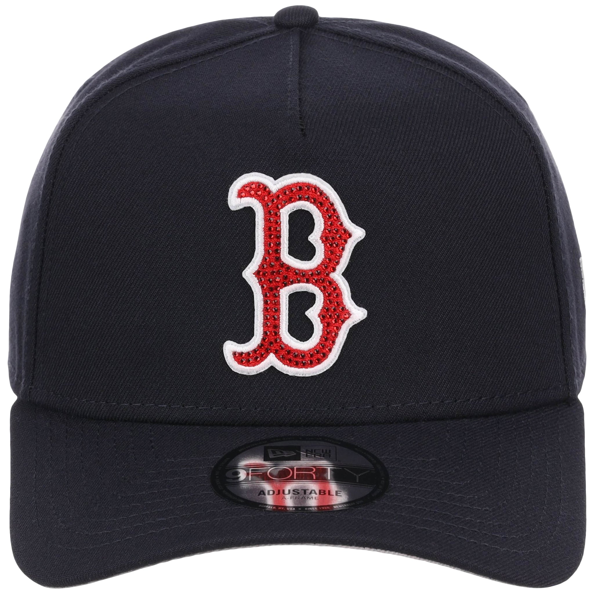 Boston Red Sox MLB Diamond Bling New Era 9FORTY A-Frame