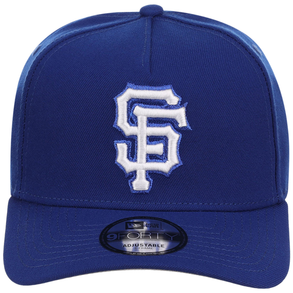 San Francisco Giants MLB Royal Blue FASHION CORE New Era 9FORTY A-Frame