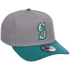 Seattle Mariners MLB Gray OTC FASHION CORE New Era 9FORTY A-Frame