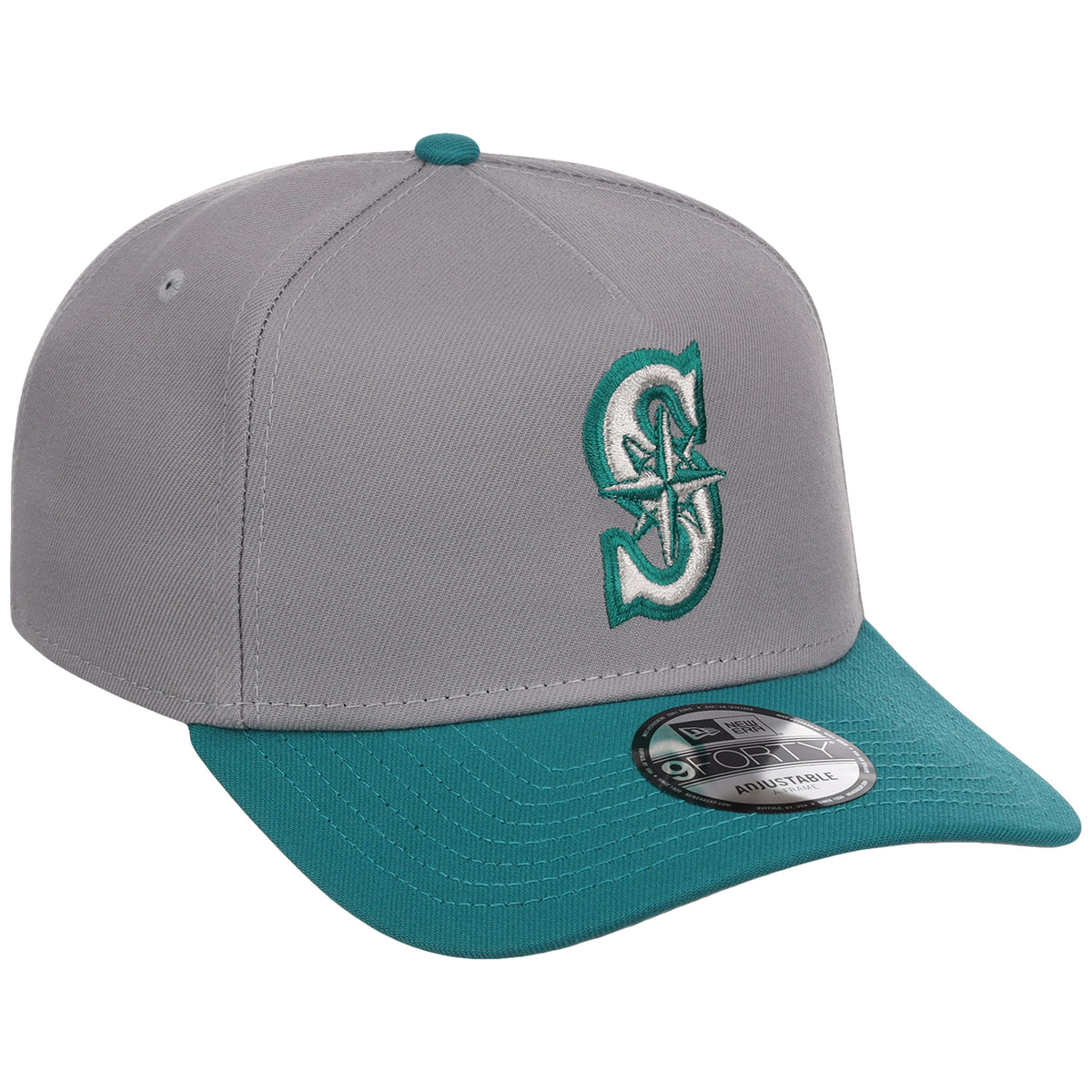 Seattle Mariners MLB Gray OTC FASHION CORE New Era 9FORTY A-Frame