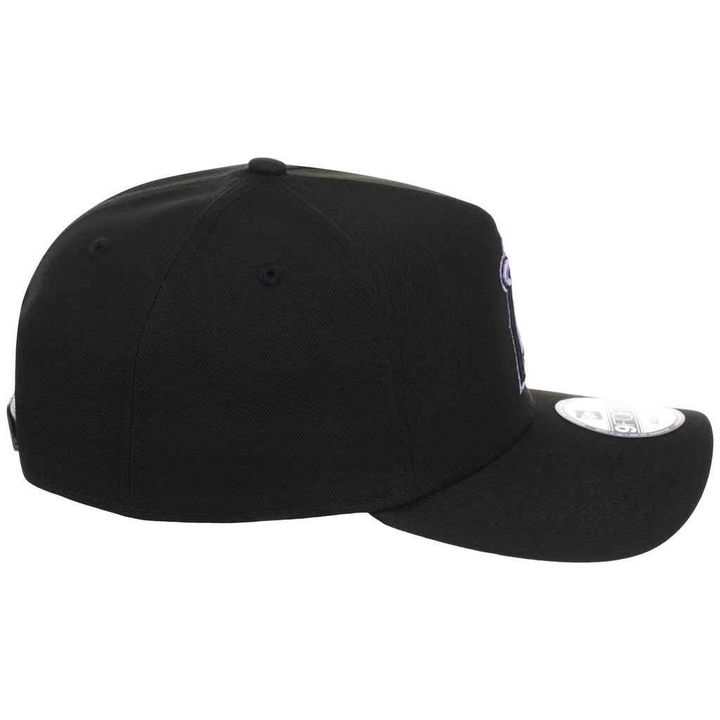 Anaheim Angels MLB Black x Lavender FASHION CORE New Era 9FORTY A-Frame