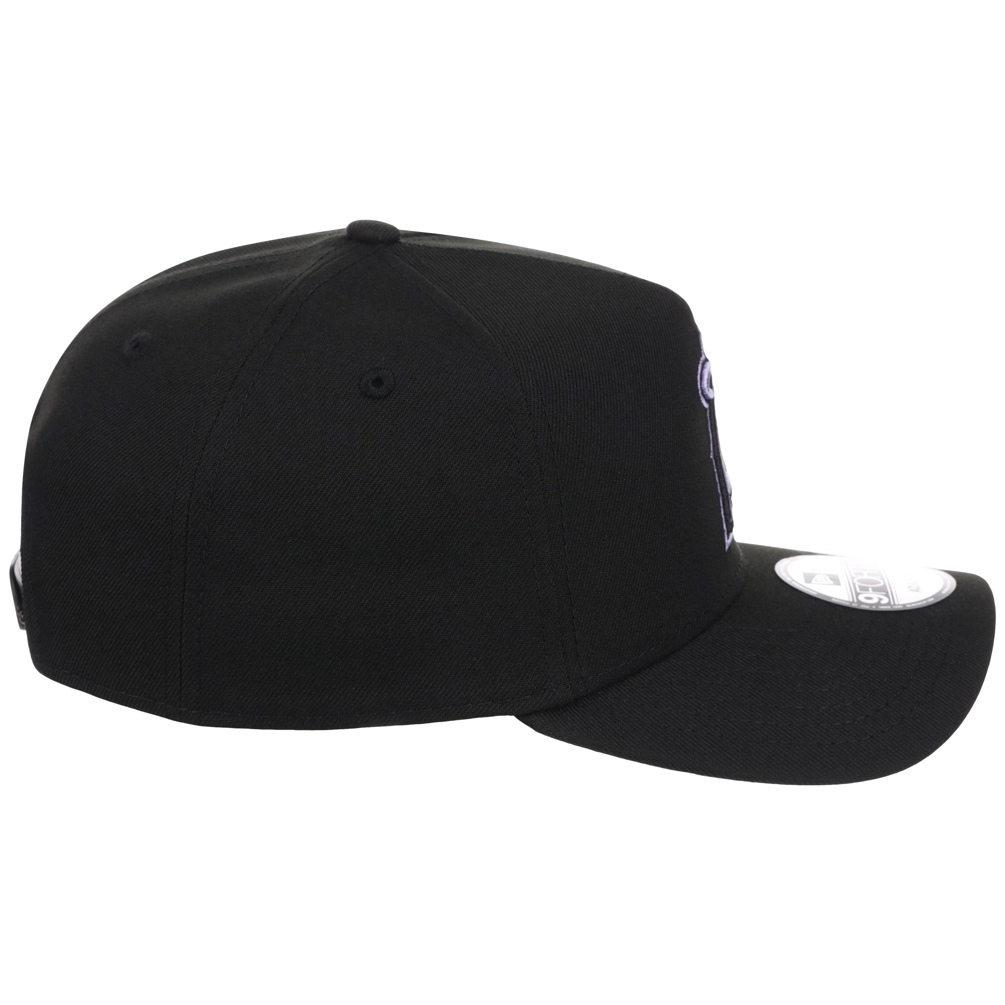 Anaheim Angels MLB Black x Lavender FASHION CORE New Era 9FORTY A-Frame