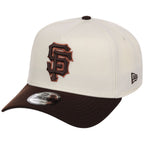 San Francisco Giants MLB Chrome x Burnt Wood FASHION CORE New Era 9FORTY A-Frame