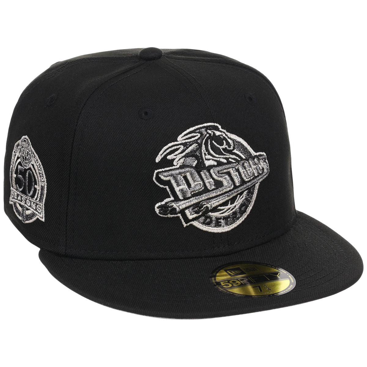 Detroit Pistons NBA Liquid Titanium New Era 59FIFTY