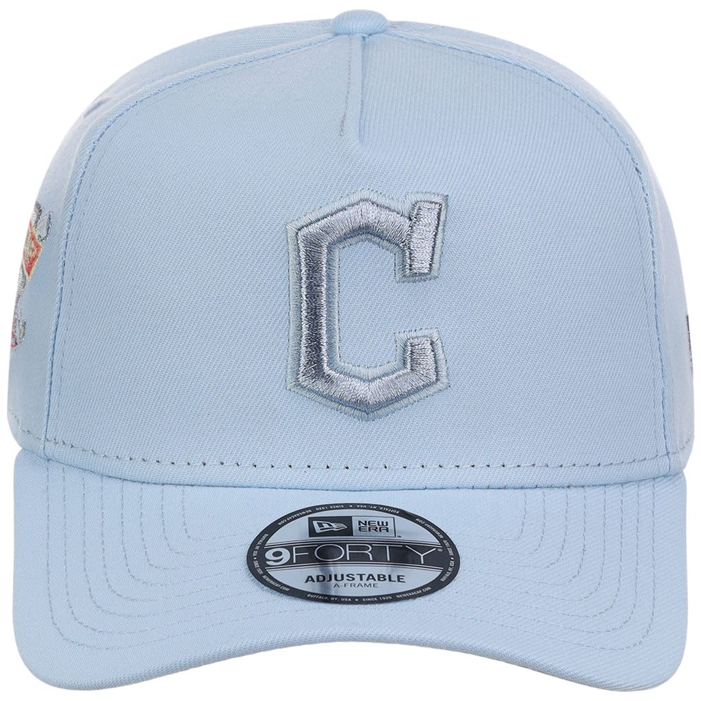 Cleveland Guardians MLB Glacial Blue New Era 9FORTY A-Frame