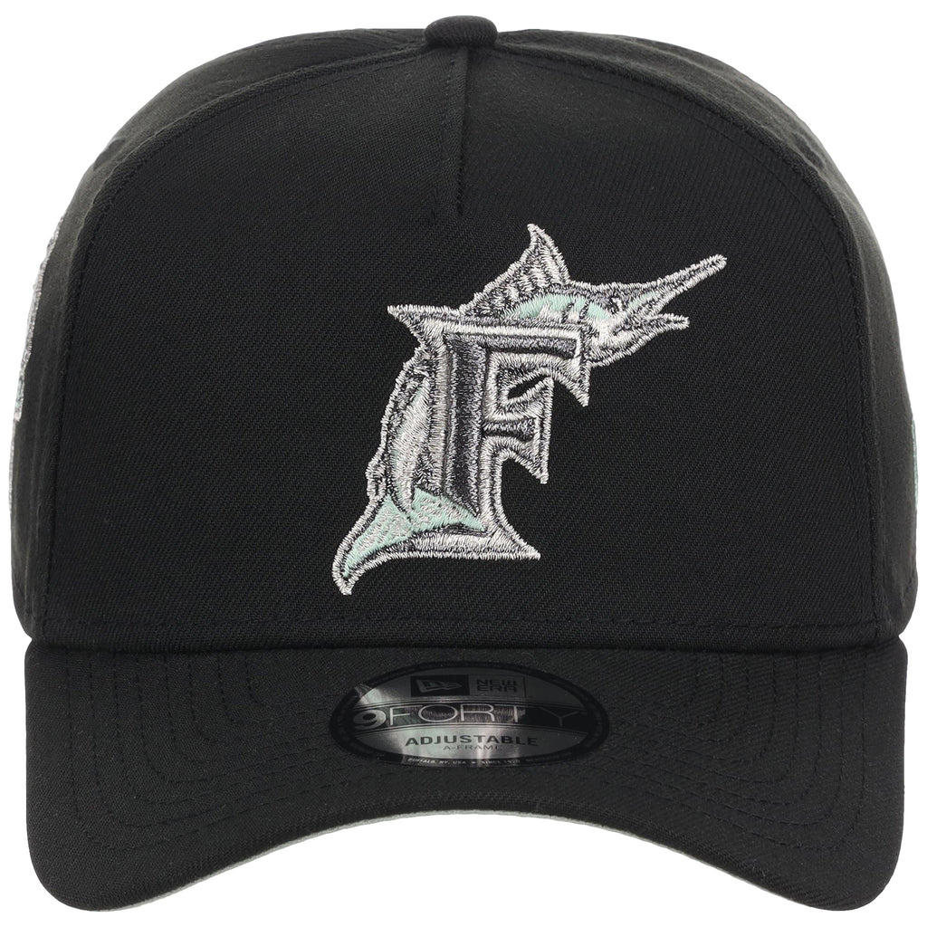 Florida Marlins MLB Alpine Snow New Era 9FORTY A-Frame