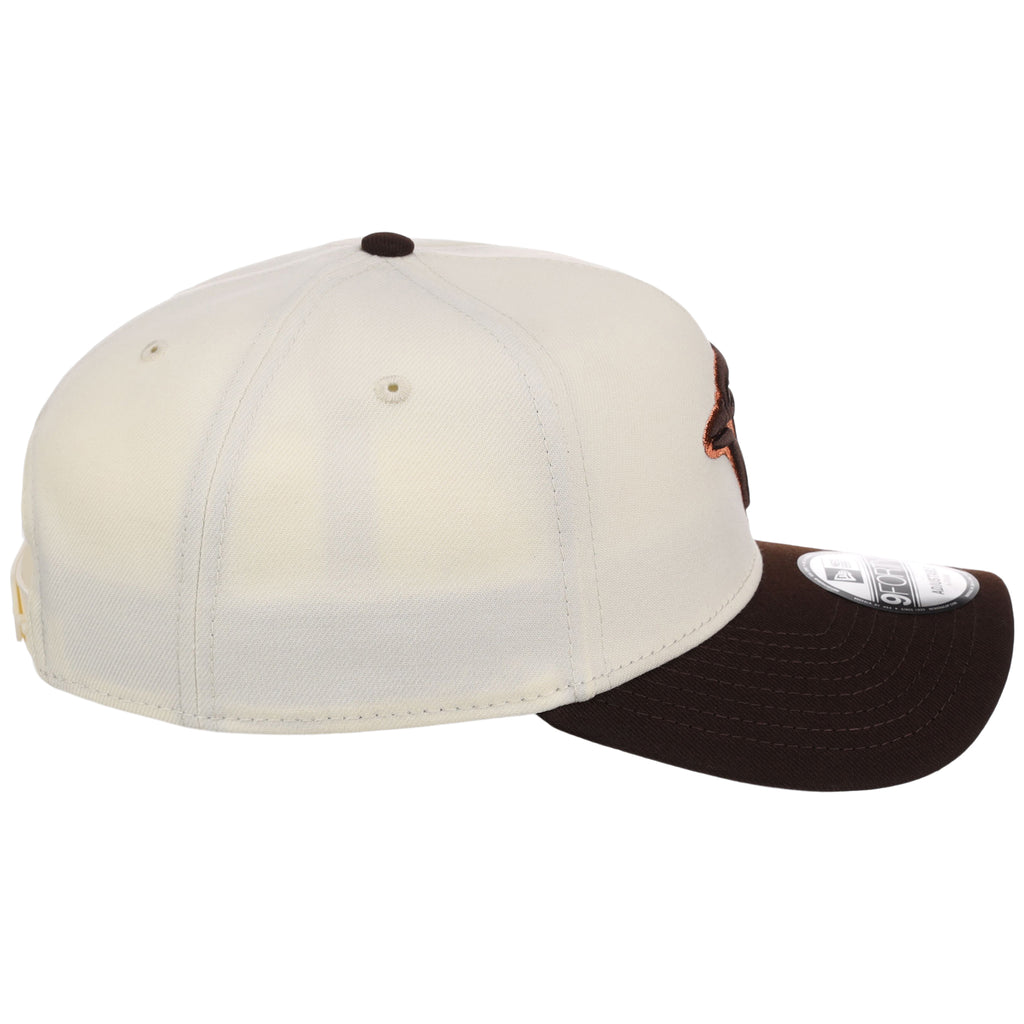 Toronto Blue Jays MLB Chrome x Burnt Wood FASHION CORE New Era 9FORTY A-Frame