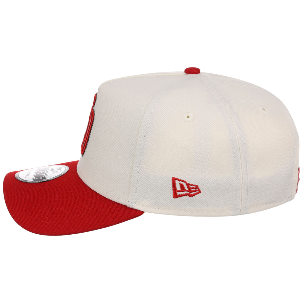 San Diego Padres MLB Chrome x Red FASHION CORE New Era 9FORTY A-Frame