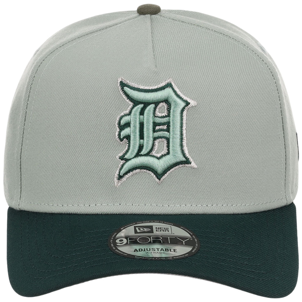 Detroit Tigers MLB Everest x Dark Green FASHION CORE New Era 9FORTY A-Frame