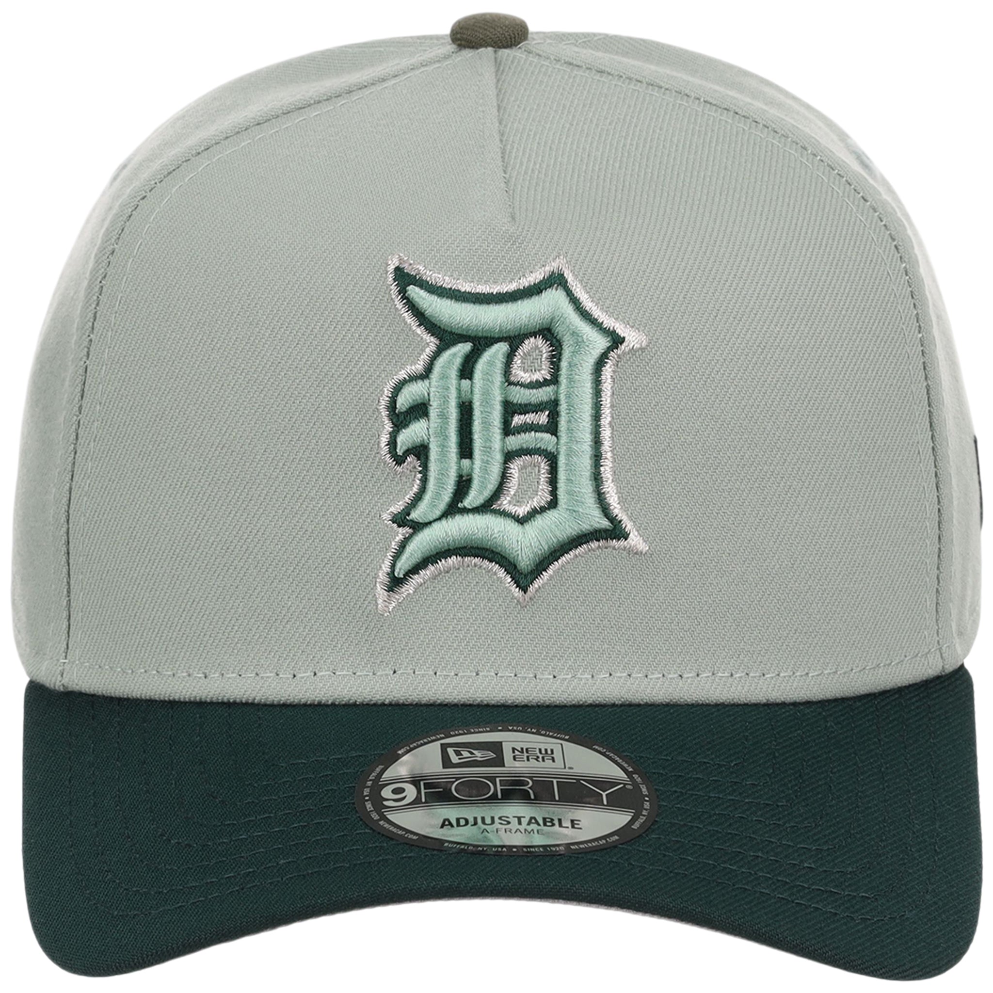 Detroit Tigers MLB Everest x Dark Green FASHION CORE New Era 9FORTY A-Frame