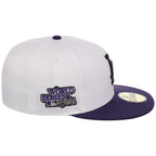 Los Angeles Dodgers Apex Venom New Era 59FIFTY (White/Purple)
