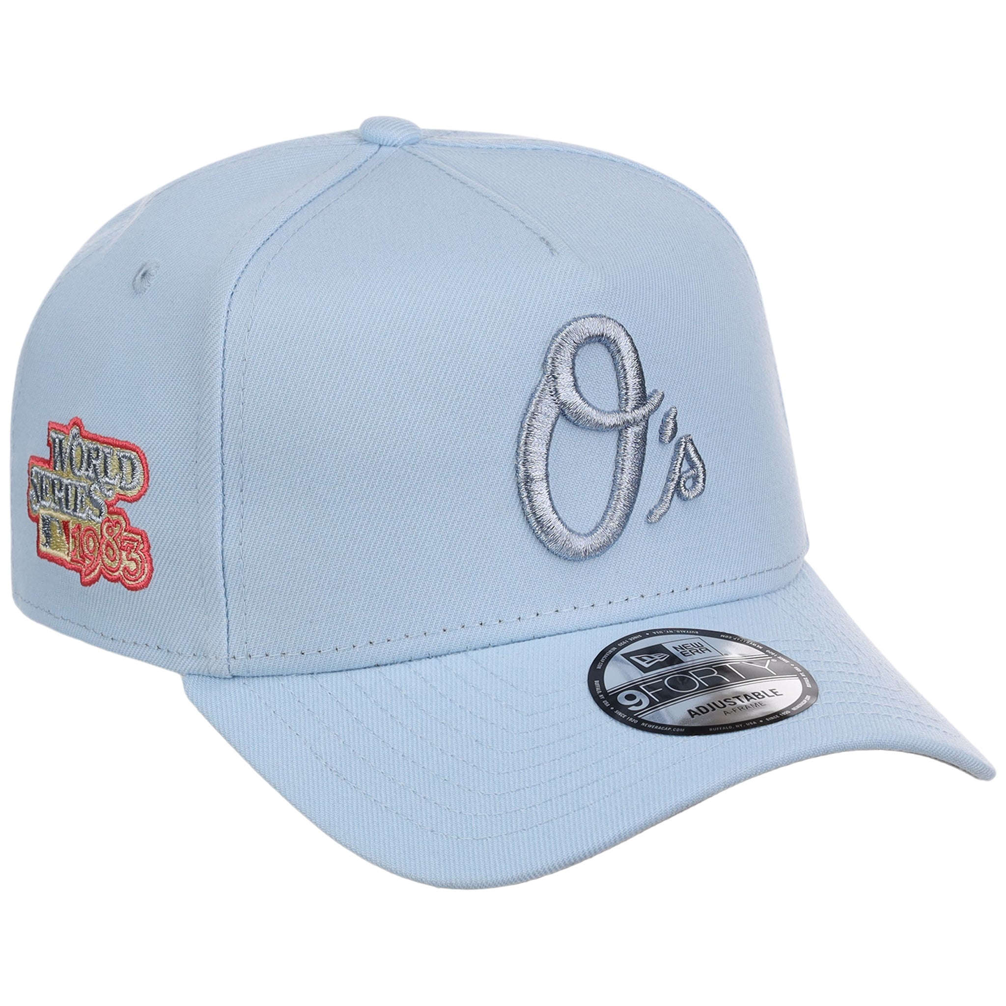 Baltimore Orioles MLB Glacial Blue New Era 9FORTY A-Frame
