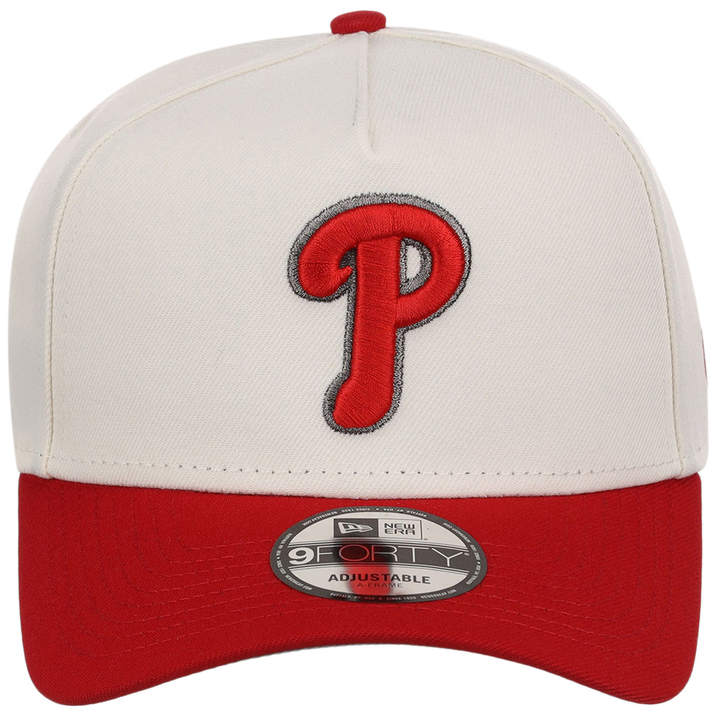 Philadelphia Phillies MLB Chrome x Red FASHION CORE New Era 9FORTY A-Frame