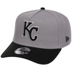 Kansas City Royals MLB Gray x Black FASHION CORE New Era 9FORTY A-Frame