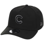Chicago Cubs MLB Black x Pewter FASHION CORE New Era 9FORTY A-Frame