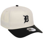 Detroit Tigers MLB Chrome x Black FASHION CORE New Era 9FORTY A-Frame