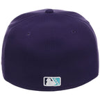 Tucson Sidewinders Phoenix Crown the City New Era 59FIFTY (Purple/Purple)