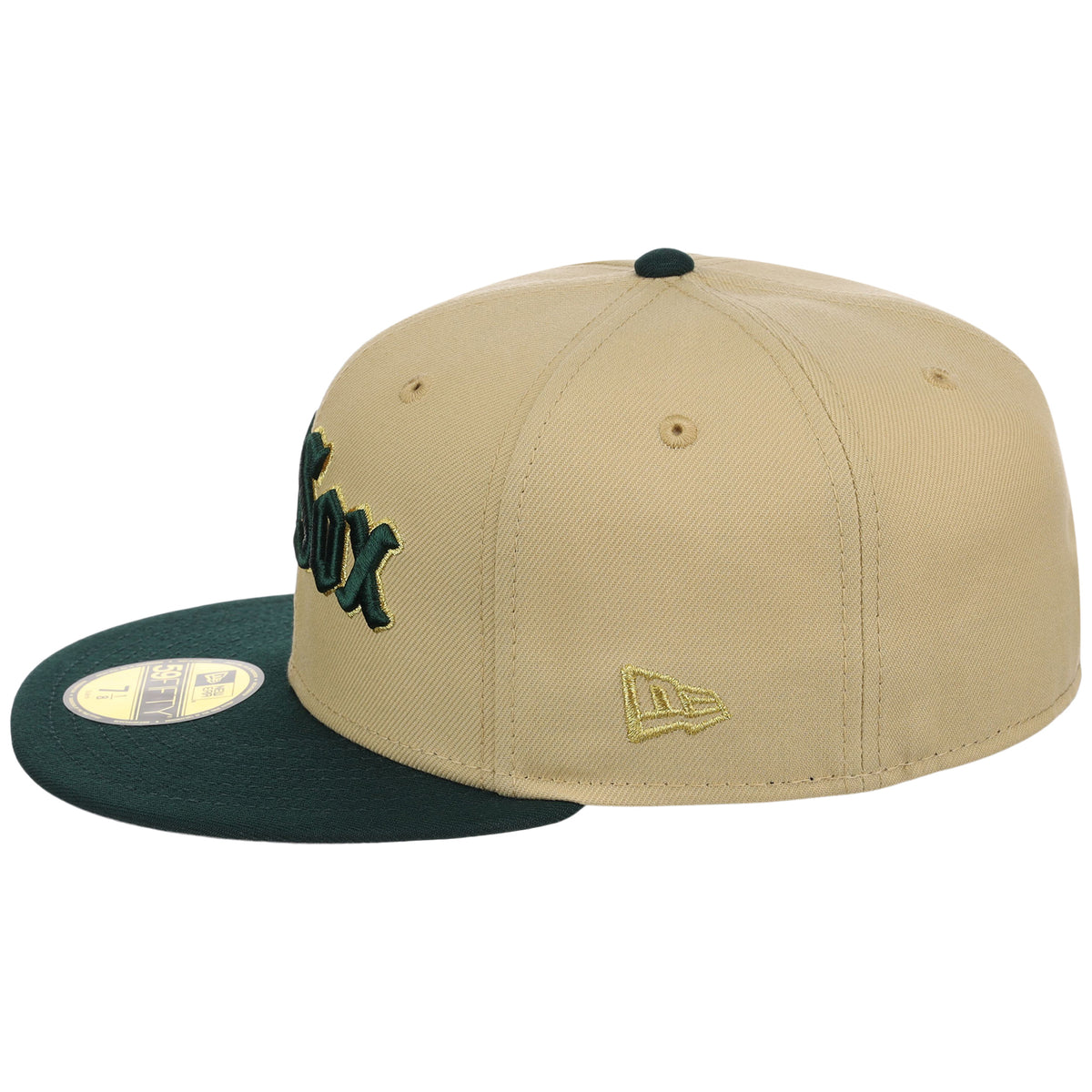 Boston Red Sox Variety New Era 59FIFTY (Gold/Dark Green)