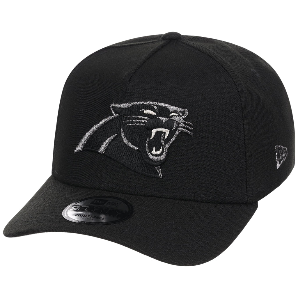 Carolina Panthers NFL Liquid Titanium New Era 9FORTY